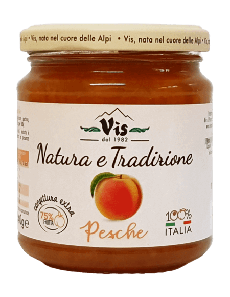 Natura & Tradizione  EXTRA JAM 100% FROM ITALY Peach