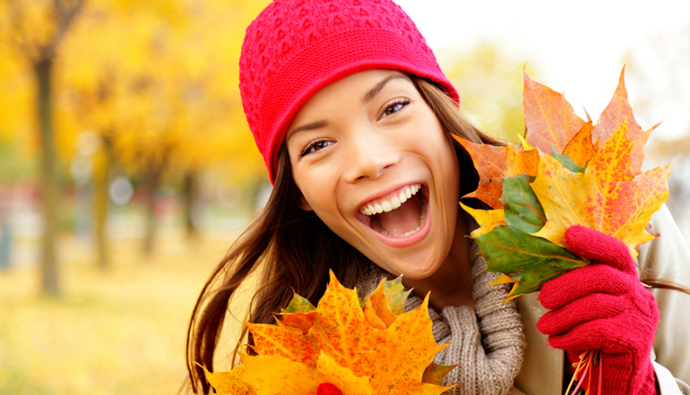 How to deal positively the autumn! Beautiful things to do...