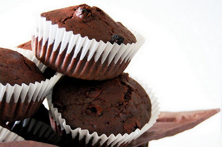 Wholemeal muffin choco-fruit