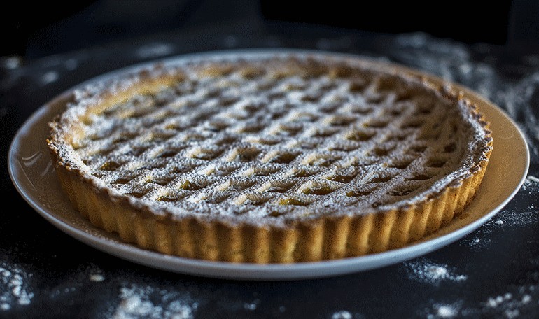 Crostata bigusto con confettura 