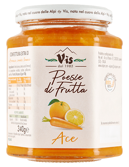 Poesie di Frutta Extra jam 340g Ace