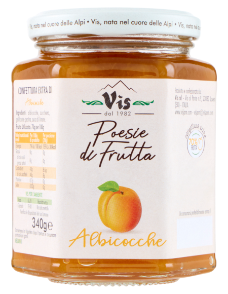 Poesie di Frutta Confettura extra 340g Albicocca