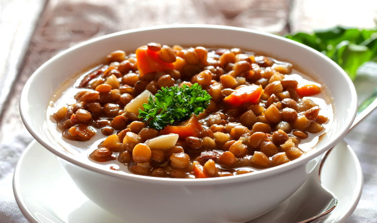 The lentils: not only for the year-end dinner